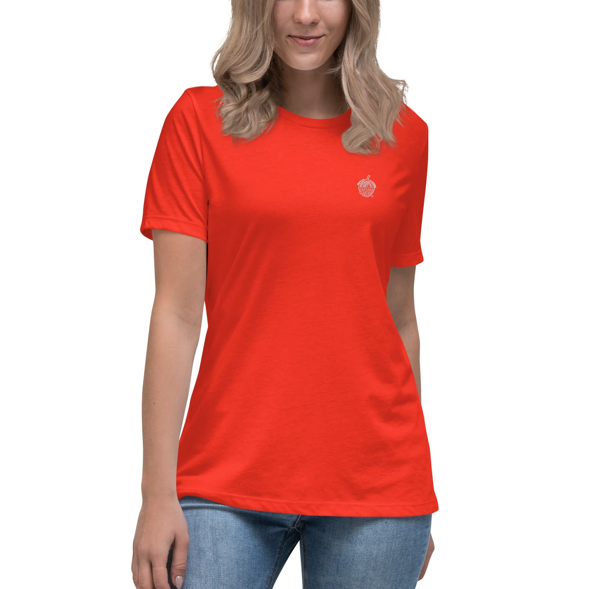 Stitched Berry Women's Relaxed T-Shirt