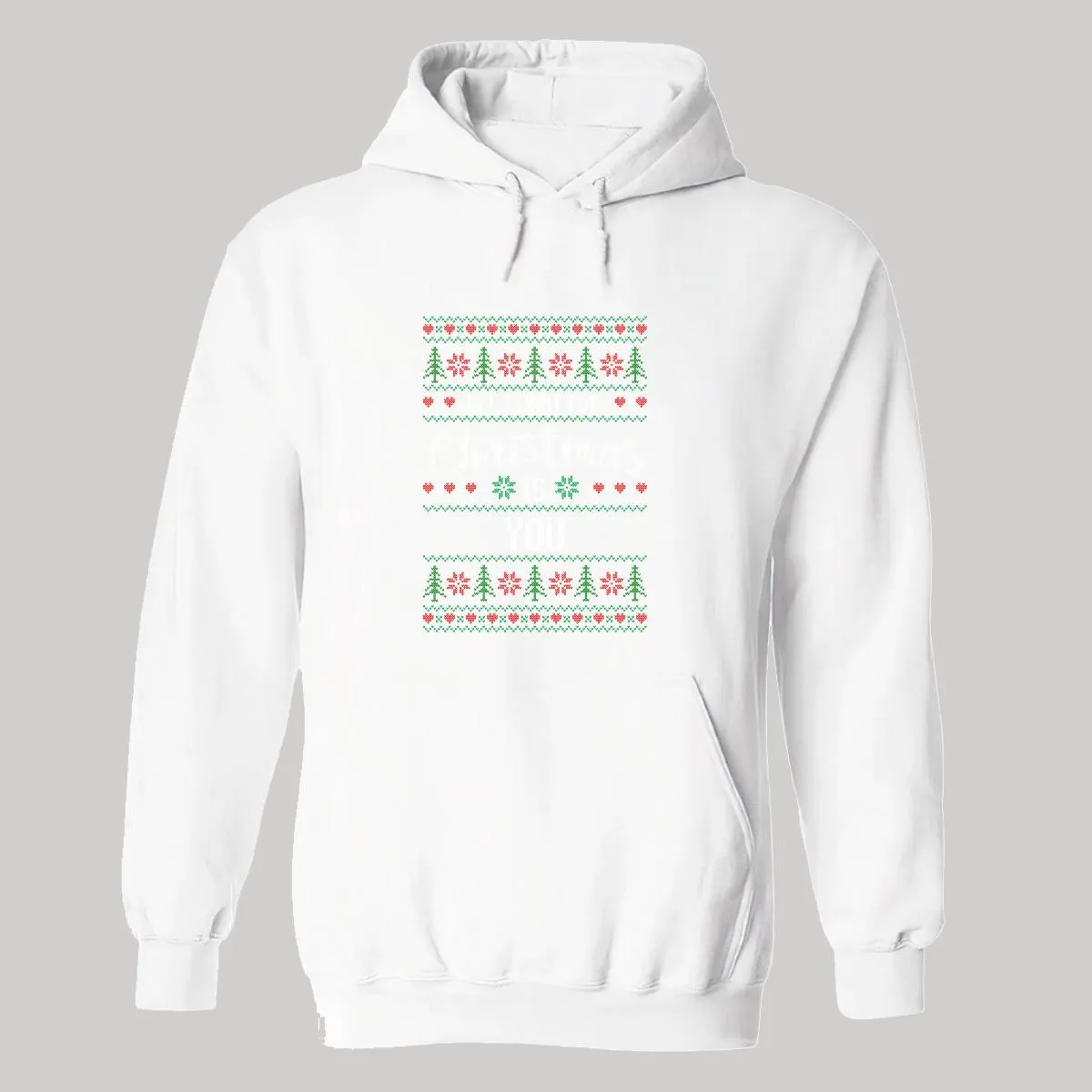 Sudadera Deportiva Hombre Navideña Hoodie 022