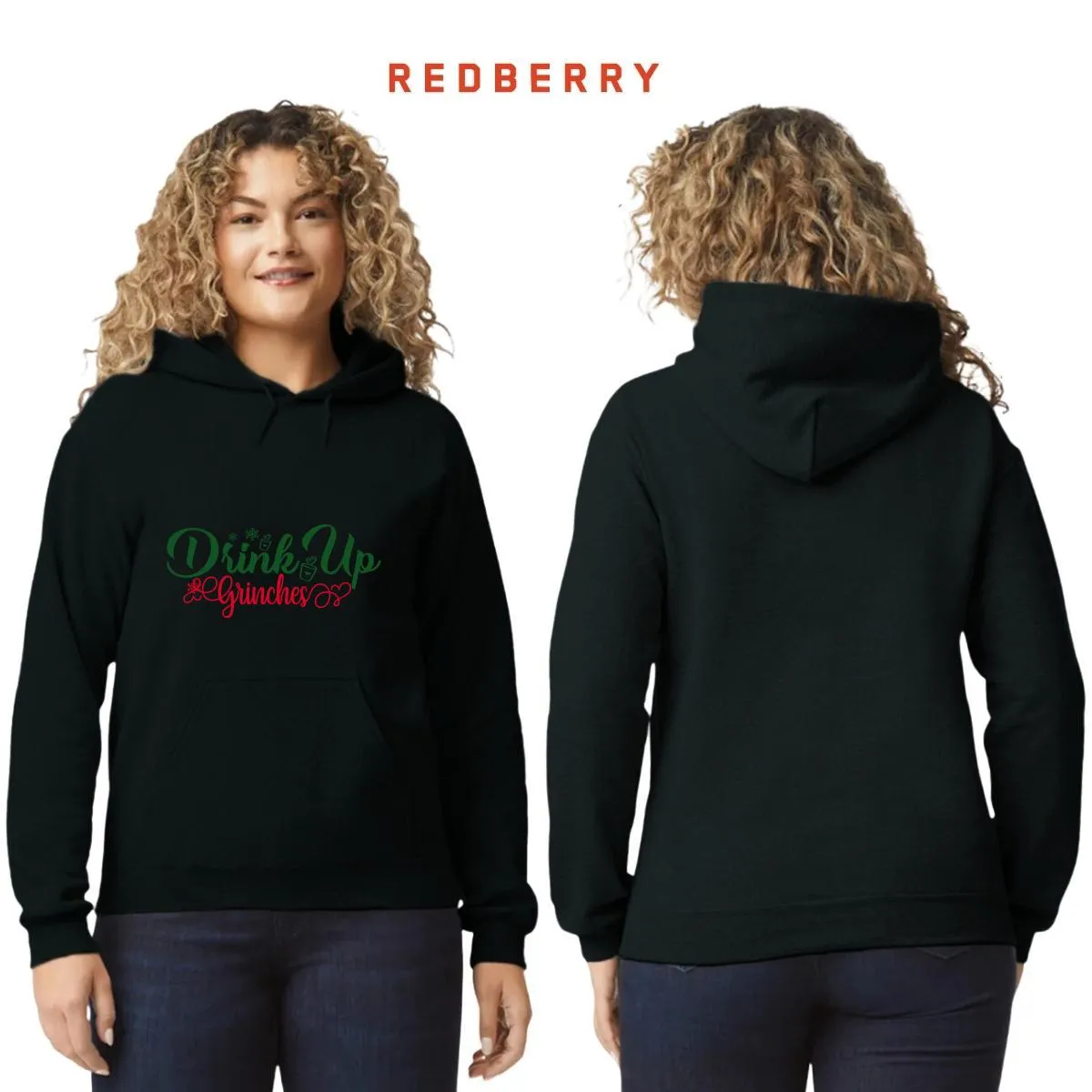 Sudadera Deportiva Mujer Navideña Hoodie 042