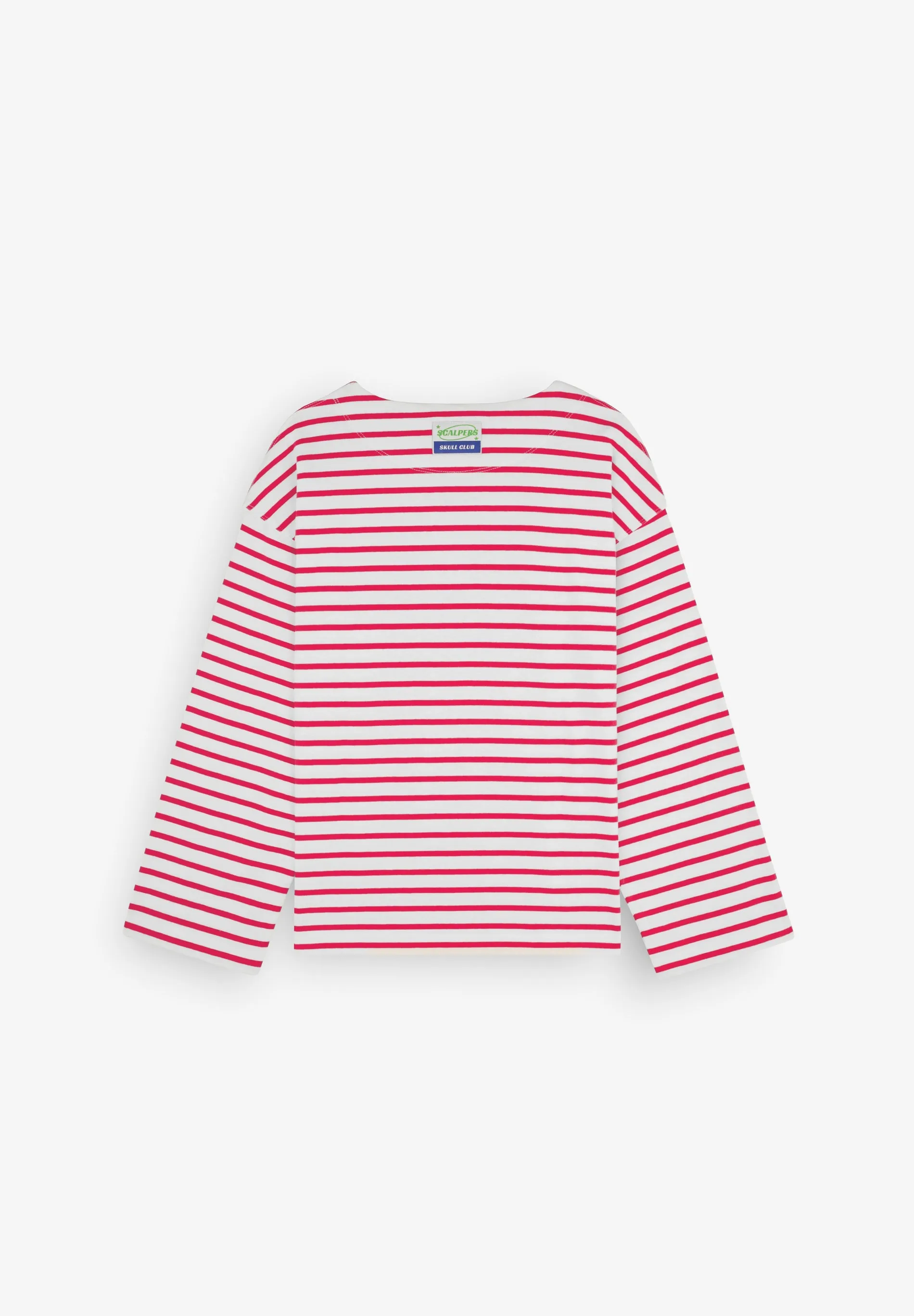 T-SHIRT ÀS RISCAS RELAXED