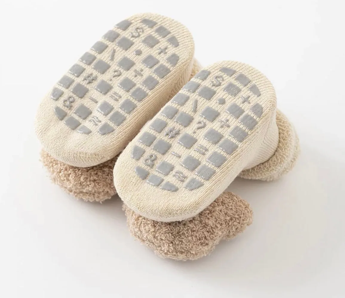 Teddy Bear Anti-slip Baby Socks
