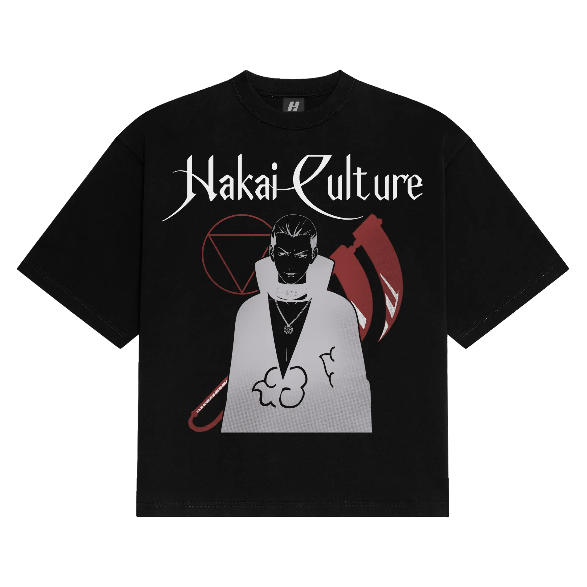 Triple-Bladed Scythe Black T-Shirt