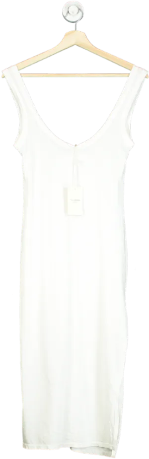 Tularosa White Organic Cotton Dress UK XS