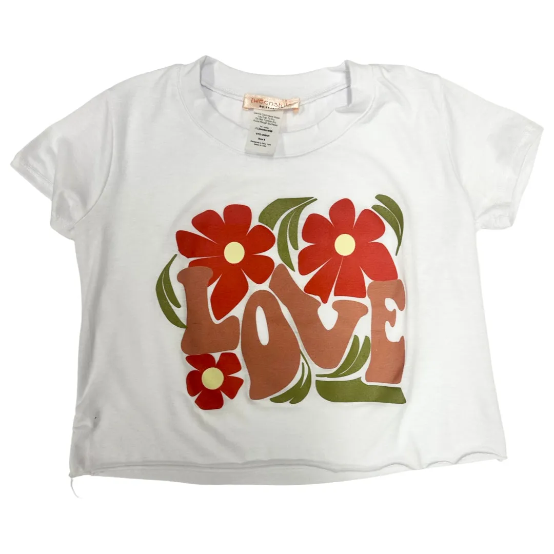 Tweenstyle by Stoopher Flower Love S/S Tee