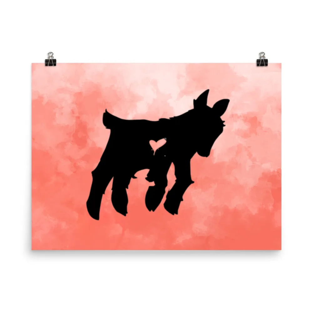 Unique Goat Art Poster – A Bold & Stylish Statement