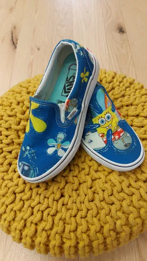 Vans spongebob shoes 5.5