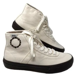VANS x Quasi Crockett High Decon Shoe Canvas Beige Casual Women Size VN0007QVTBD