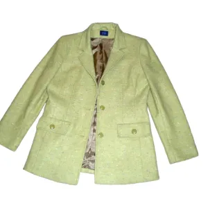 WEINBERG Weekend STYLISH BLAZER JACKET~ 40~Wool &amp;Angora~Made in France