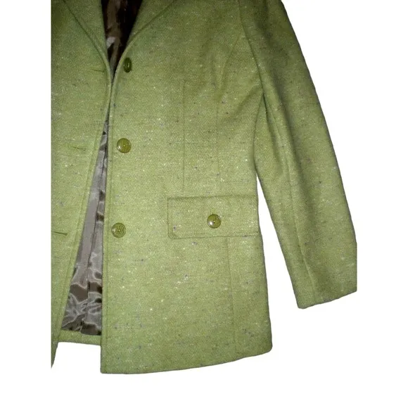 WEINBERG Weekend STYLISH BLAZER JACKET~ 40~Wool &amp;Angora~Made in France