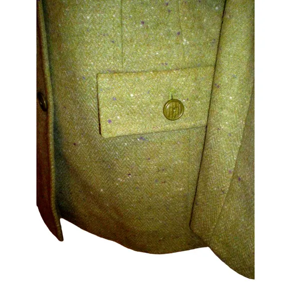 WEINBERG Weekend STYLISH BLAZER JACKET~ 40~Wool &amp;Angora~Made in France