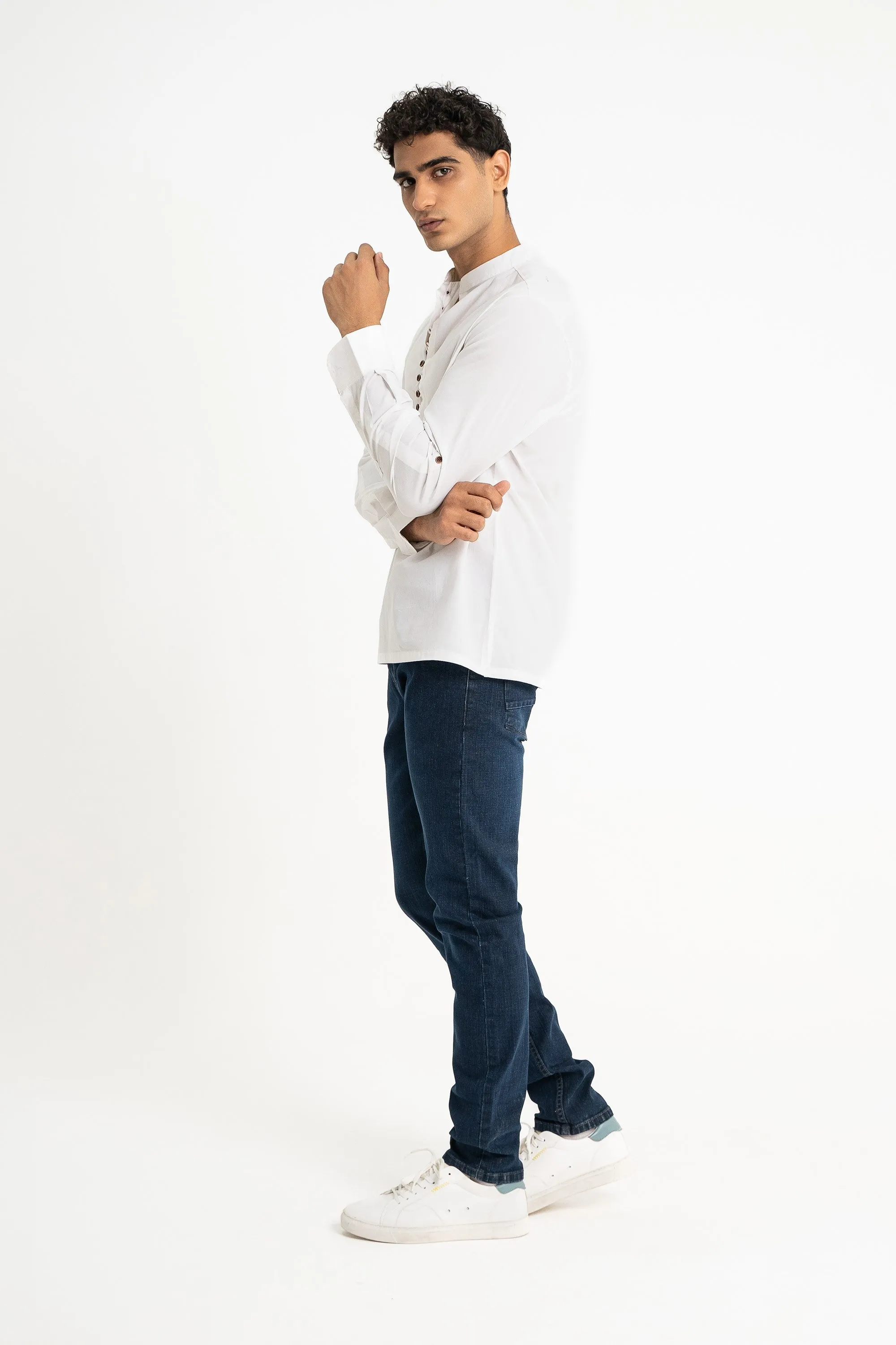 White Casual Shirt