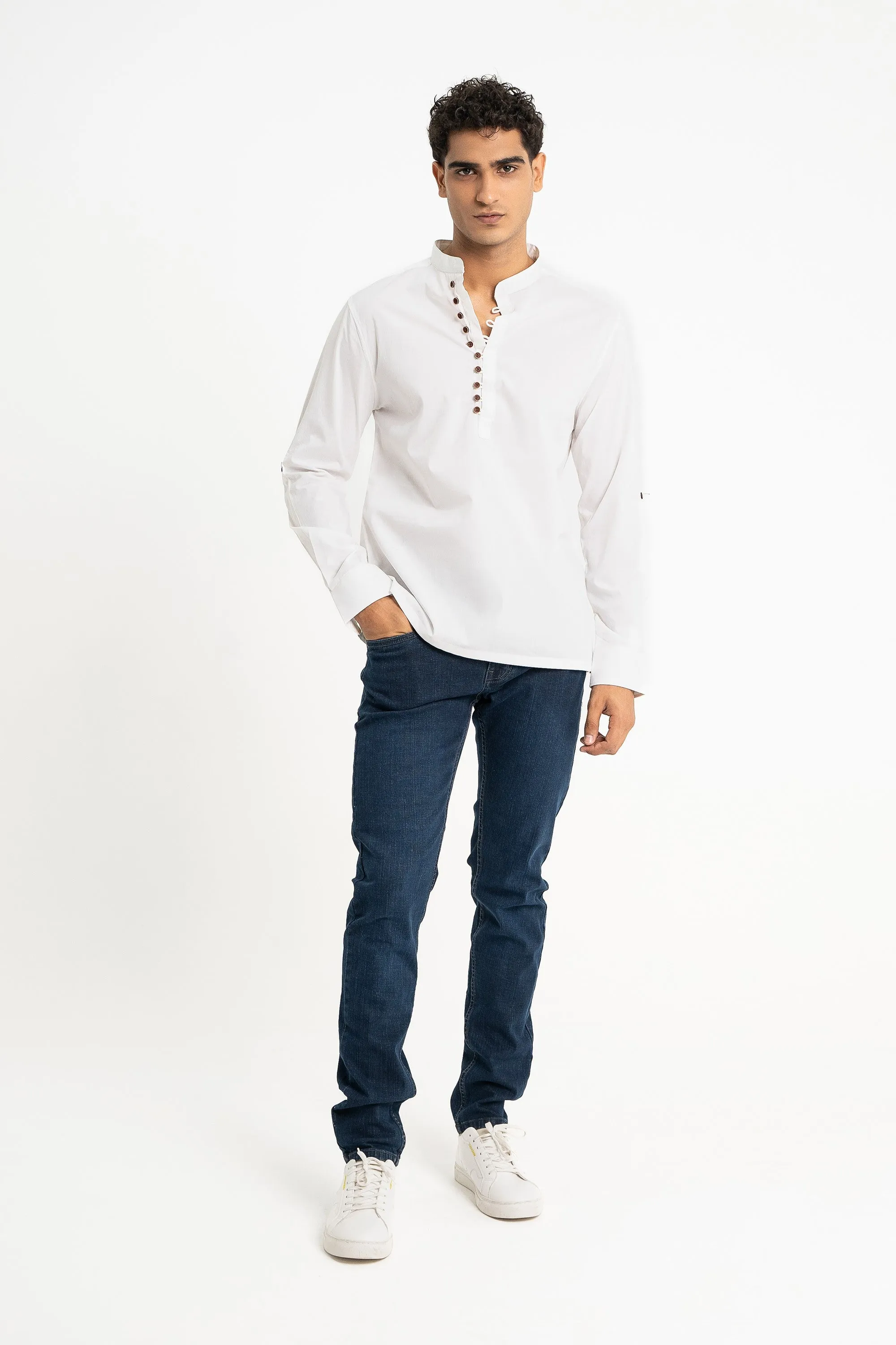 White Casual Shirt