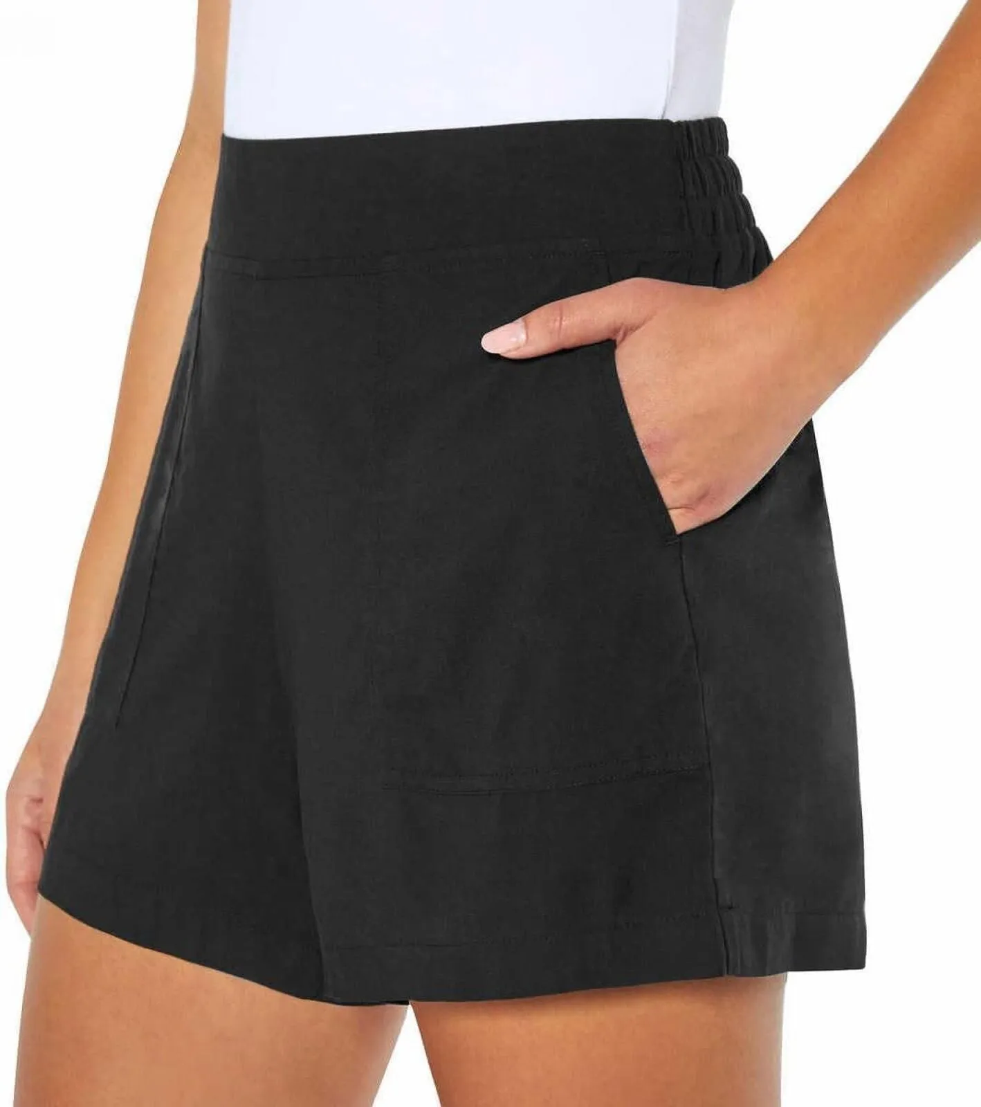 Wildfox Womens Lightweight Pull On Shorts 1752037