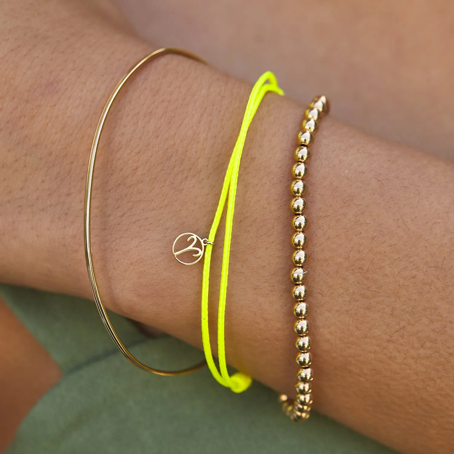 Wire Bangle Bracelet