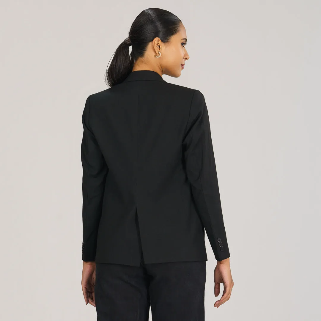 Womens Blazer- Black
