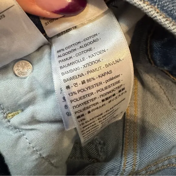 Women's Levi’s Ribcage Bootcut Blue Jeans