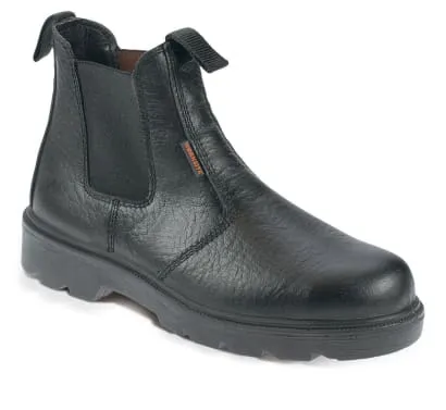Worksite Black Safety S1P Dealer Boot Steel Toe & Midsole Sizes 5-13 SS600-SM