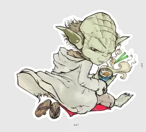 Yoda Sticker